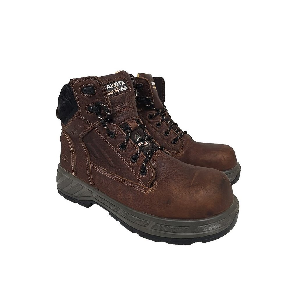Dakota Men's 6200 6" Composite Toe Insulated Work Boot Brown Size 11M
